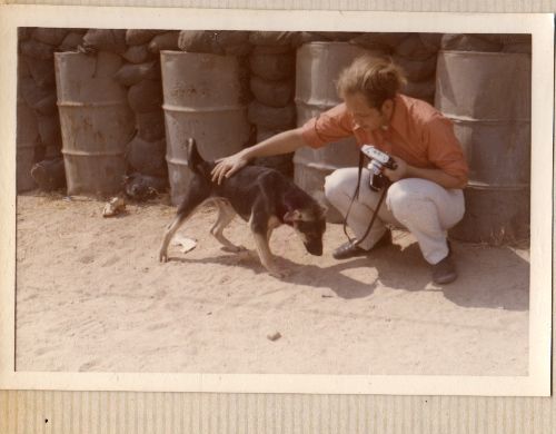 Bill Phillips and Dog